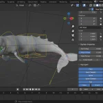 Gray Whale 3D Model