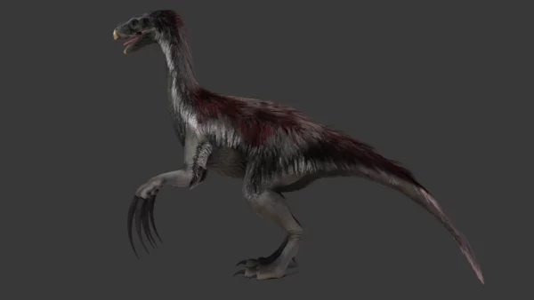 Realistic Therizinosaurus 3D Model 3D Model Creature Guard 10