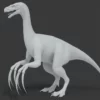 Realistic Therizinosaurus 3D Model 3D Model Creature Guard 31