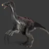 Realistic Therizinosaurus 3D Model 3D Model Creature Guard 22