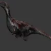Realistic Therizinosaurus 3D Model Animated (Rigged) 3D Model Creature Guard 34