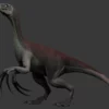 Realistic Therizinosaurus 3D Model Animated (Rigged) 3D Model Creature Guard 33