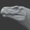 Realistic Therizinosaurus 3D Model Animated (Rigged) 3D Model Creature Guard 49