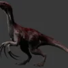Realistic Therizinosaurus 3D Model Animated (Rigged) 3D Model Creature Guard 32