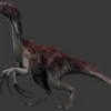 Realistic Therizinosaurus 3D Model Animated (Rigged) 3D Model Creature Guard 31