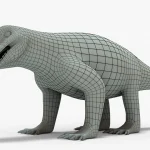 Simosuchus 3D Model