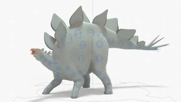Stegosaurus 3D Model