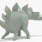 Stegosaurus 3D Model