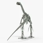 Therizinosaurus Skeleton 3D Model
