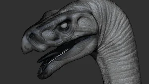 Therizinosaurus 3D Model