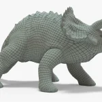 Triceratops 3D Model