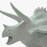 Triceratops 3D Model