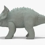 Triceratops 3D Model