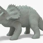 Triceratops 3D Model