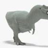 Tyrannosaurus Rex 3D Model Rigged Basemesh Skeleton 3D Model Creature Guard 39