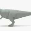 Tyrannosaurus Rex 3D Model Rigged Basemesh Skeleton 3D Model Creature Guard 45