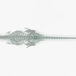 Tyrannosaurus Rex skeleton 3D Model
