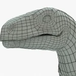 Utahraptor 3D Model