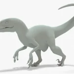 Utahraptor 3D Model
