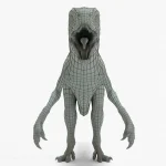 Utahraptor 3D Model