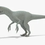 Utahraptor 3D Model