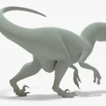 Utahraptor 3D Model