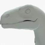 Utahraptor 3D Model