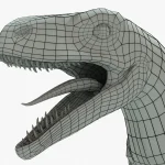 Utahraptor 3D Model