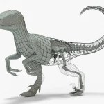 Velociraptor 3D Model