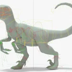 Velociraptor 3D Model