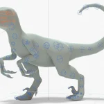Velociraptor 3D Model