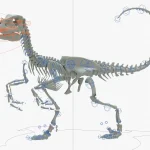 Velociraptor 3D Model