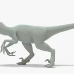 Velociraptor 3D Model