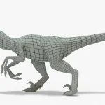Velociraptor 3D Model