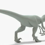 Velociraptor 3D Model