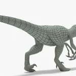 Velociraptor 3D Model