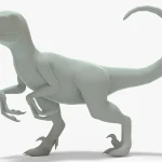 Velociraptor 3D Model