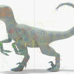 Velociraptor 3D Model