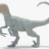 Velociraptor Rigged Basemesh 3D Model 3D Model Creature Guard 60