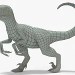 Velociraptor 3D Model