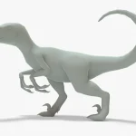 Velociraptor 3D Model
