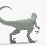 Velociraptor 3D Model