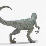 Velociraptor 3D Model