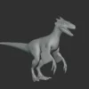 Achillobator Basemesh 3D Model Free Download 3D Model Creature Guard 11