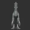 Achillobator Basemesh 3D Model Free Download 3D Model Creature Guard 12
