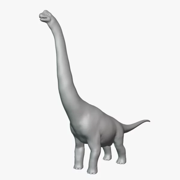 Alamosaurus Basemesh 3D Model Free Download 3D Model Creature Guard