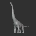 Alamosaurus Basemesh 3D Model_(2)