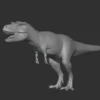 Albertosaurus Basemesh 3D Model Free Download 3D Model Creature Guard 11