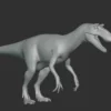 Alectrosaurus Basemesh 3D Model Free Download 3D Model Creature Guard 14