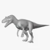 Allosaurus Basemesh 3D Model Free Download 3D Model Creature Guard 7